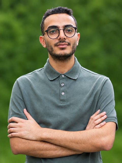 Illustrative stock portrait of a person